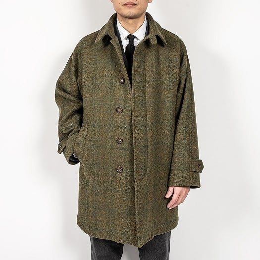 workers ハリスツイードコートHarris Tweed 良いツイードで | Freeportの日常