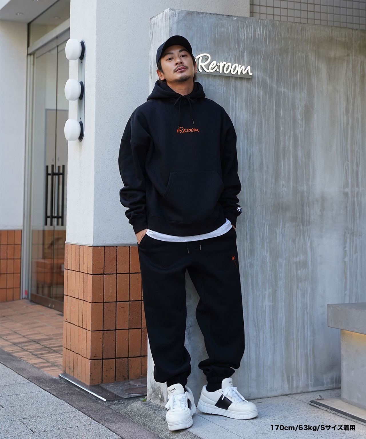 【#Re:room】ICON SWEAT WIDE PANTS［REP228］