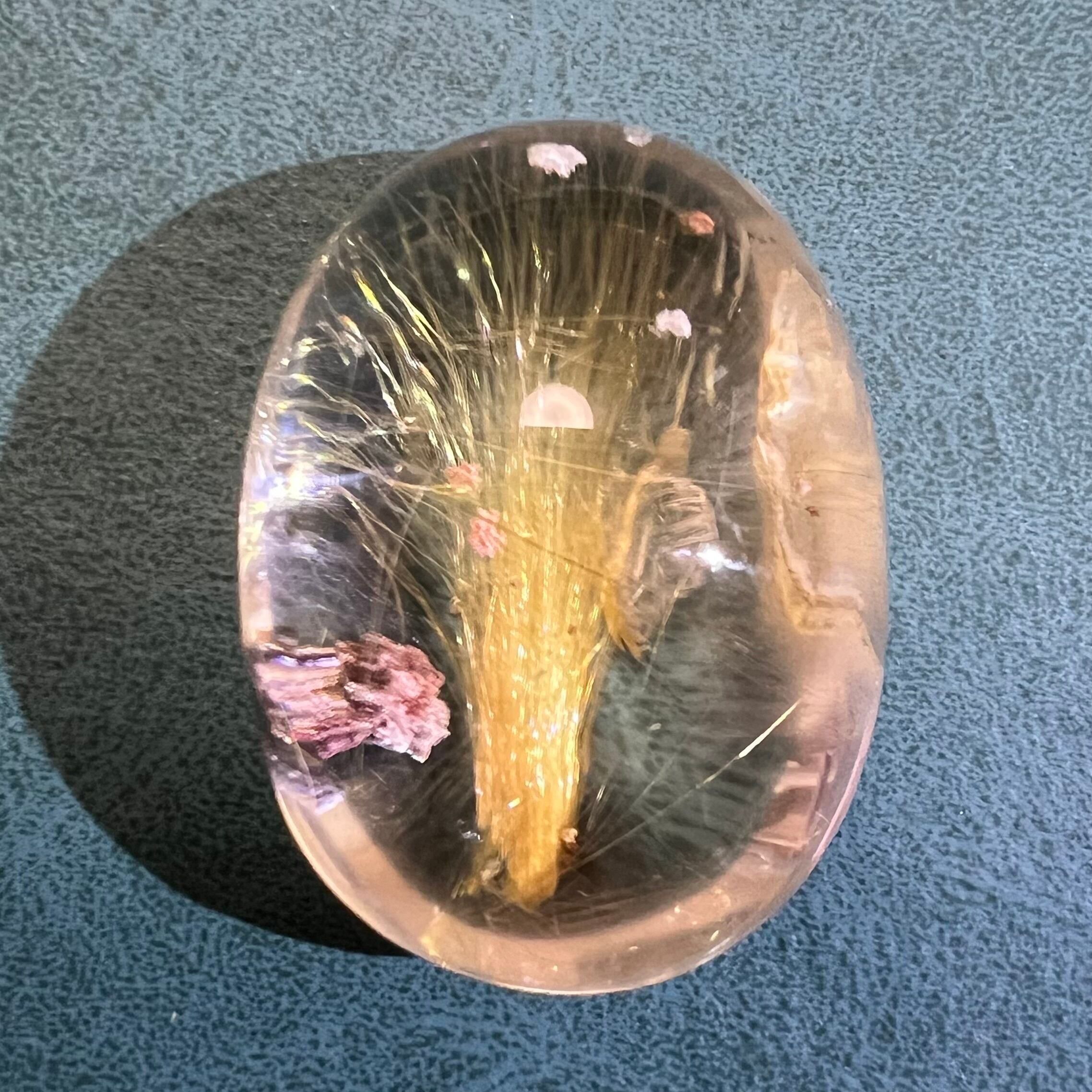 Big!!ピンクアメジスト プレートハート♡꙼̈ | *˚mystica Rose☪︎Moon✩.