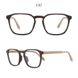 Wood Grain Thin Frame Glasses -wellington- / ウッド グレイン シン フレーム メガネ -ウェリントン-　