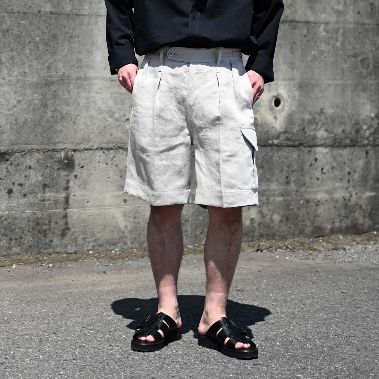 極美品 24SS OLD JOE SIDE BUCKLE GURKHA OLD JOE / SIDE BUCKLE GRUKHA SHORTS | GANKO