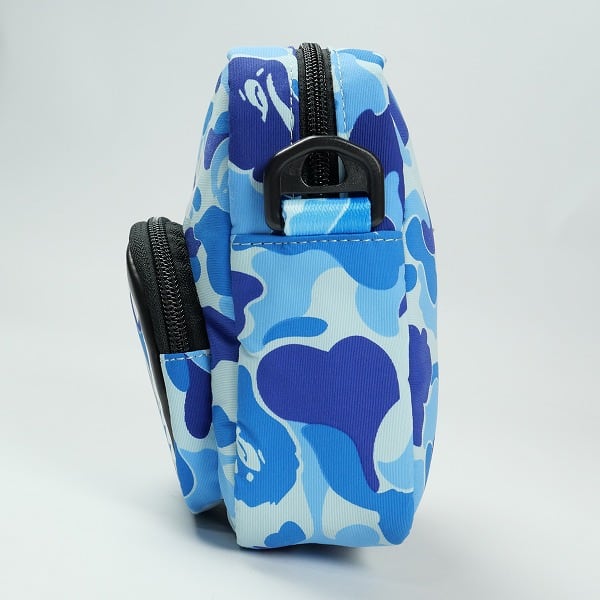 A BATHING APE シャーク ショルダーバッグ ブルーカモ BAPE スマホ