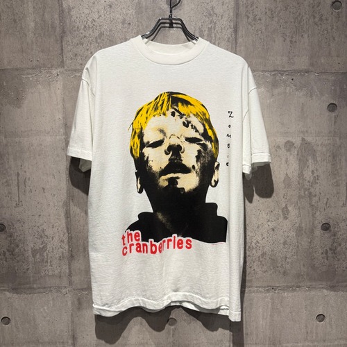 The Cranberries クランベリーズ Zombie バンドTシャツ L ホワイト SCREEN STARS 両面プリント