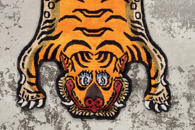 Tibetan Tiger Rug 《XSサイズ・シルク024》チベタンタイガーラグ