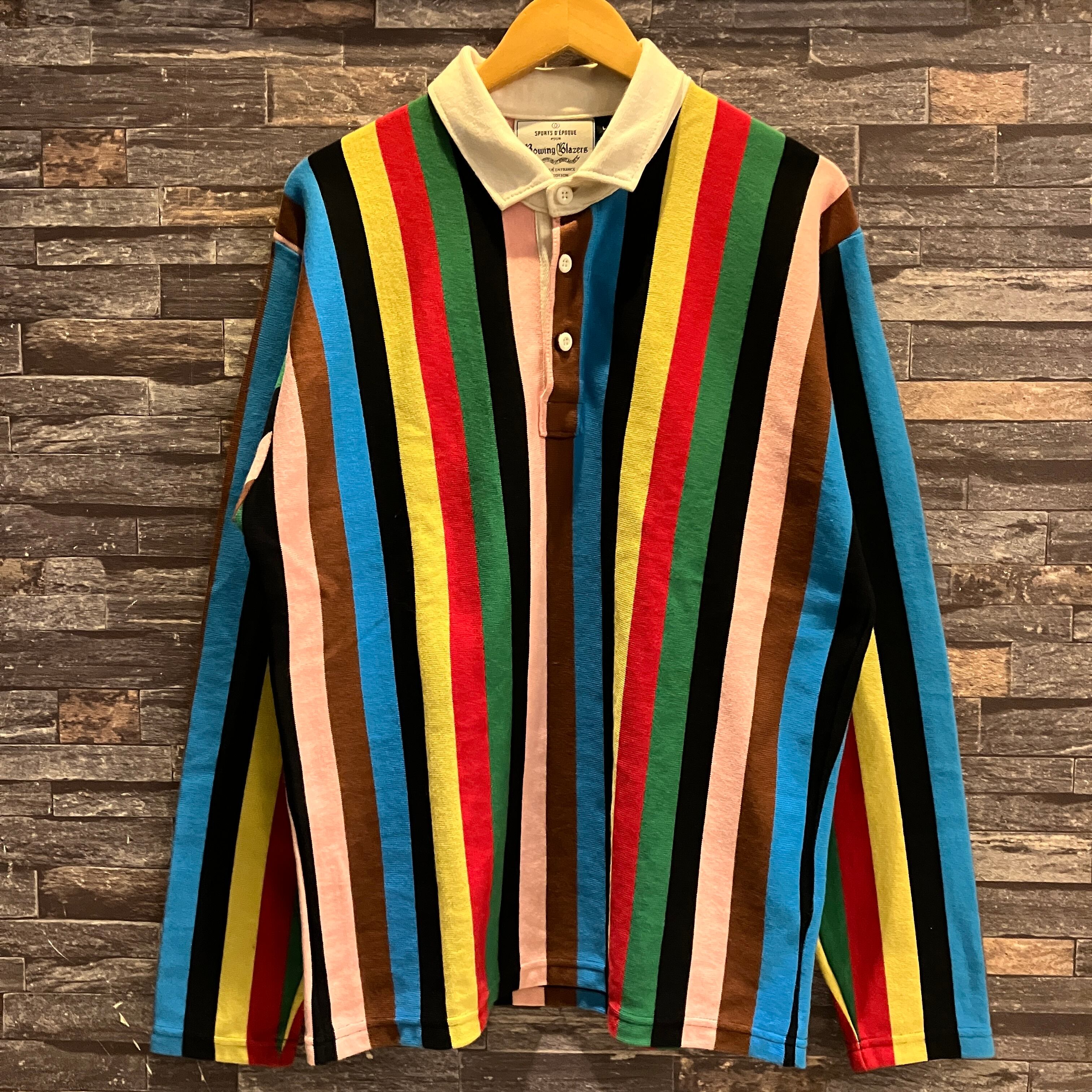ROWING BLAZERS MULTI STRIPE RUGBY SHIRT | safarionline