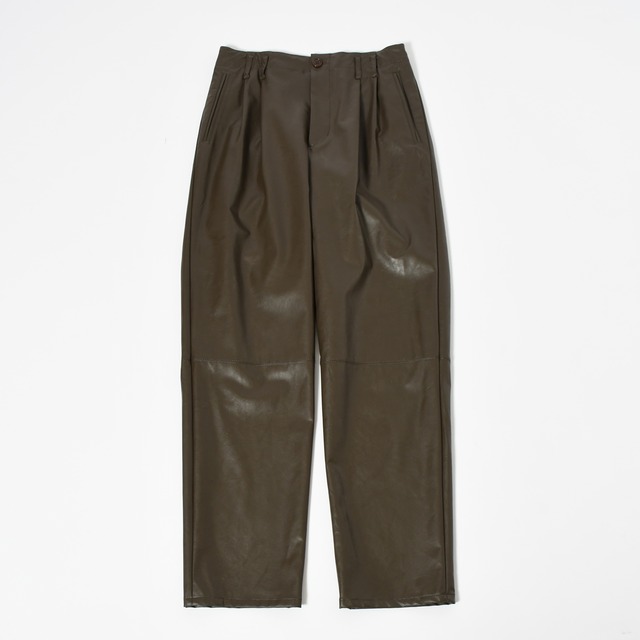 【MOY STORE ORIGINAL】STRETCH LEATHER RIDING PANTS