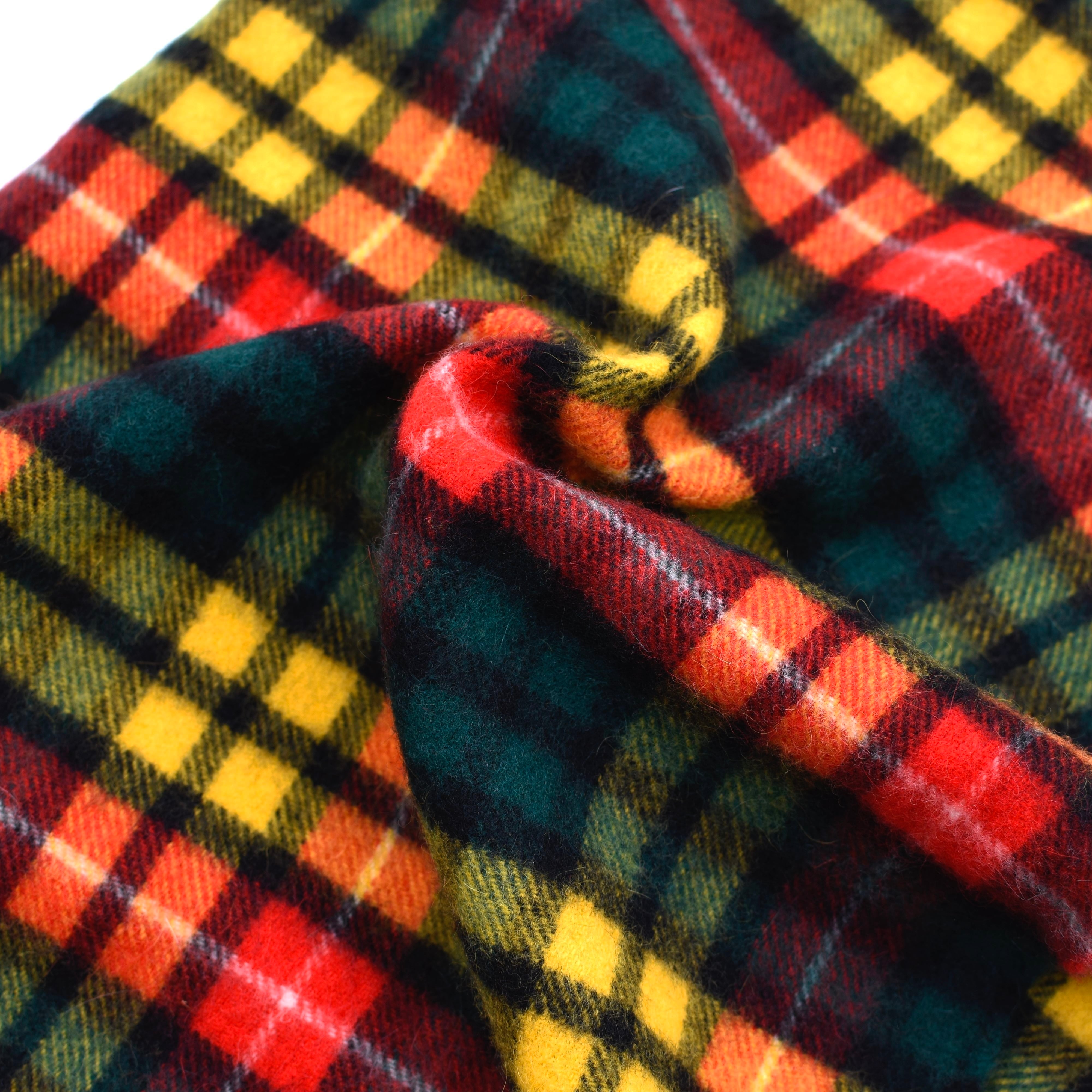 Made in Scotland Glentana check stole | 古着屋 grin days memory