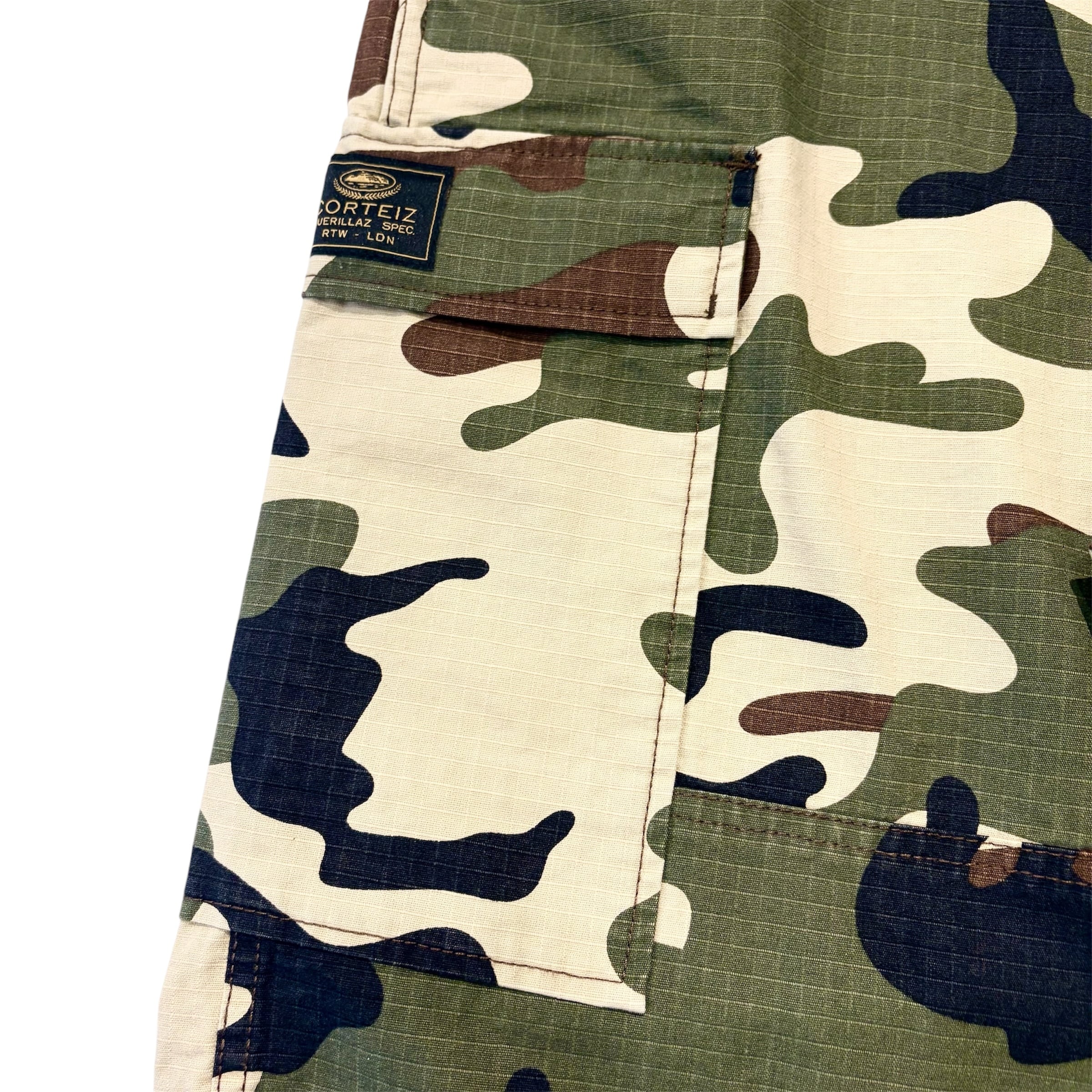 CORTEIZ -Guerillaz Cargo Short- Camo | Highflyer