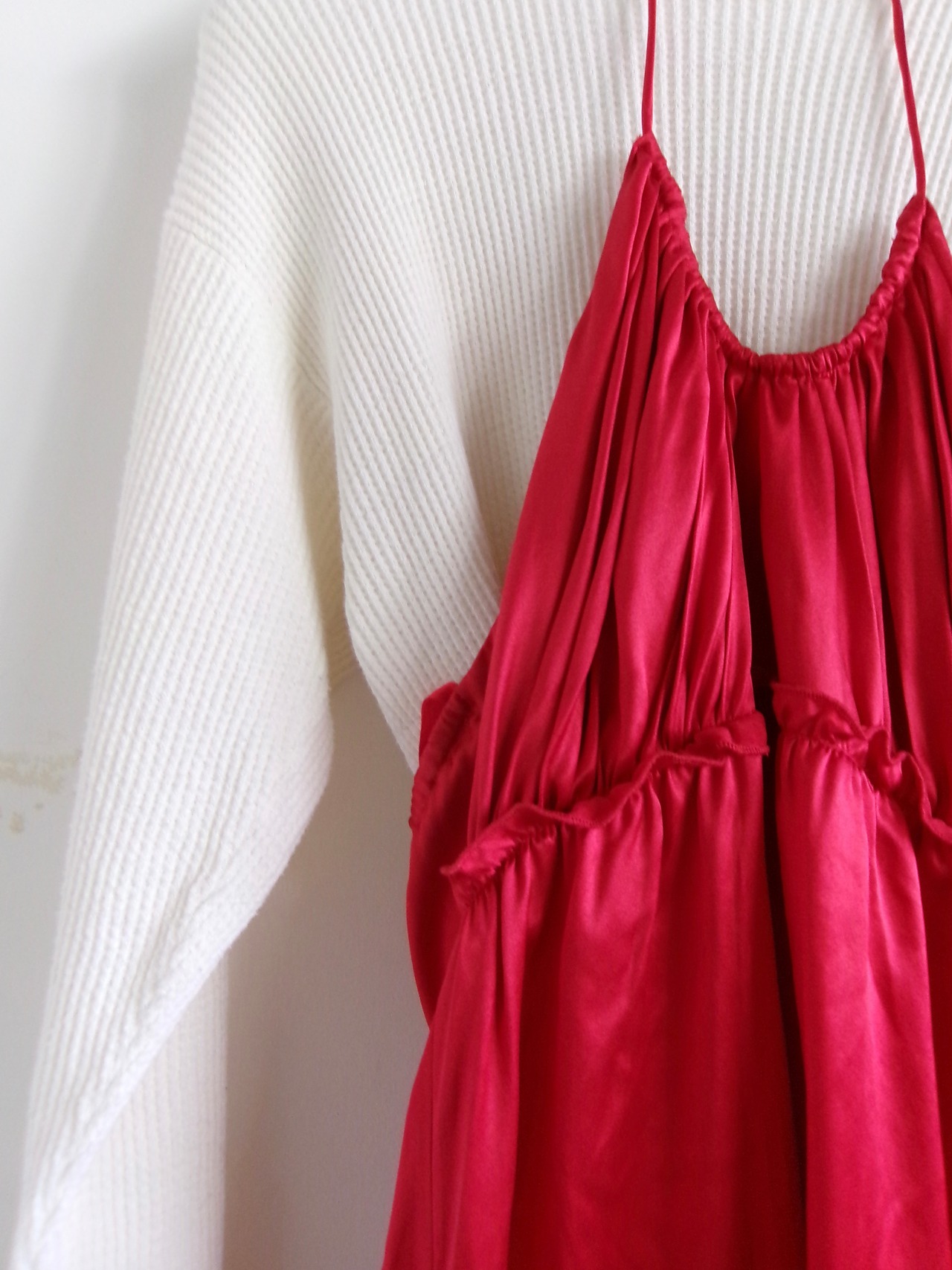Holder neck silk camisole | ホルダーネックシルクキャミソール