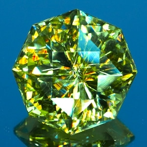 【SIGNATURE】 Star Rose Cut™️ 1.08ct Natural Green Sphene