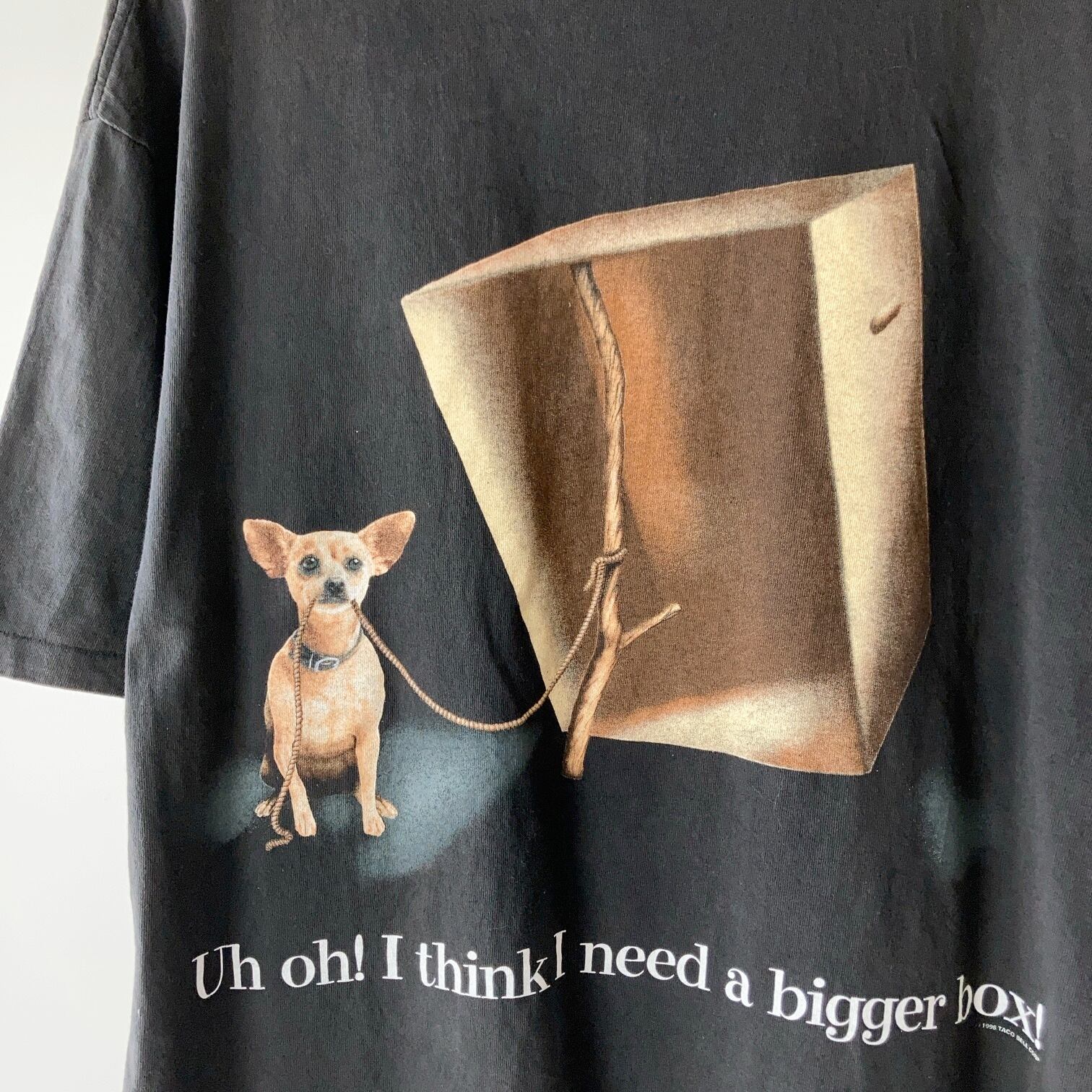 1990's TACO BELL CHIHUAHUA Tシャツ BLACK SIZE XL ...