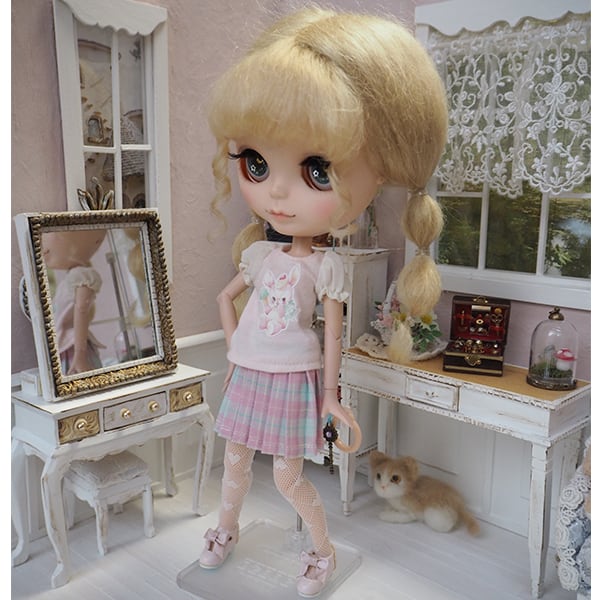 ネオブライス モヘアウィッグ オニオンツーテール ヤンパモリ CG 10インチ/ドール Blythe Pulip | Bonbon rouge  Doll wig shop powered by BASE