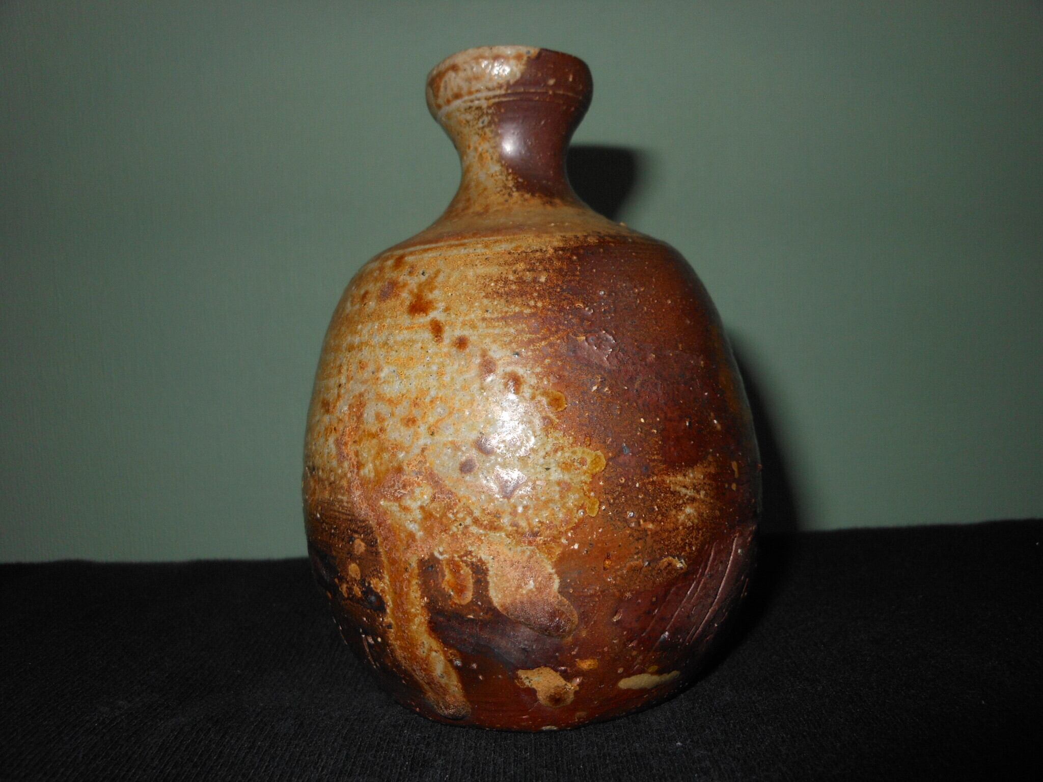 作家物 銘有 備前焼 器 レトロ fg-1009-83.JPG