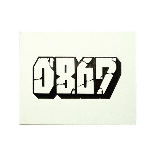 0867 / Canvas / Blockbuster / White