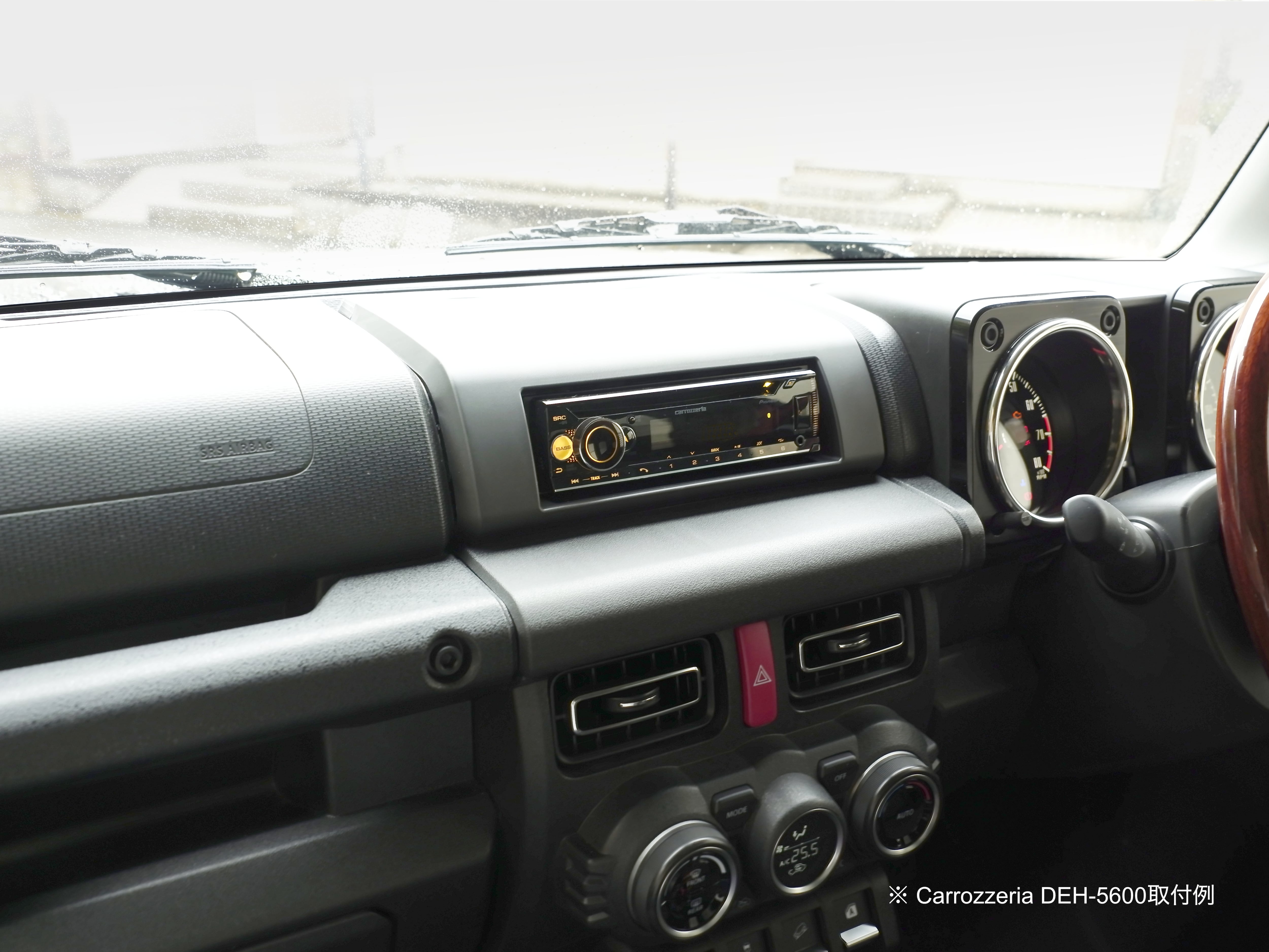 88DESIGN ジムニー用　1DINオーディオパネルキット ジムニー用 1DIN オーディオパネルキット ／ 1DIN AUDIO PANEL KIT for