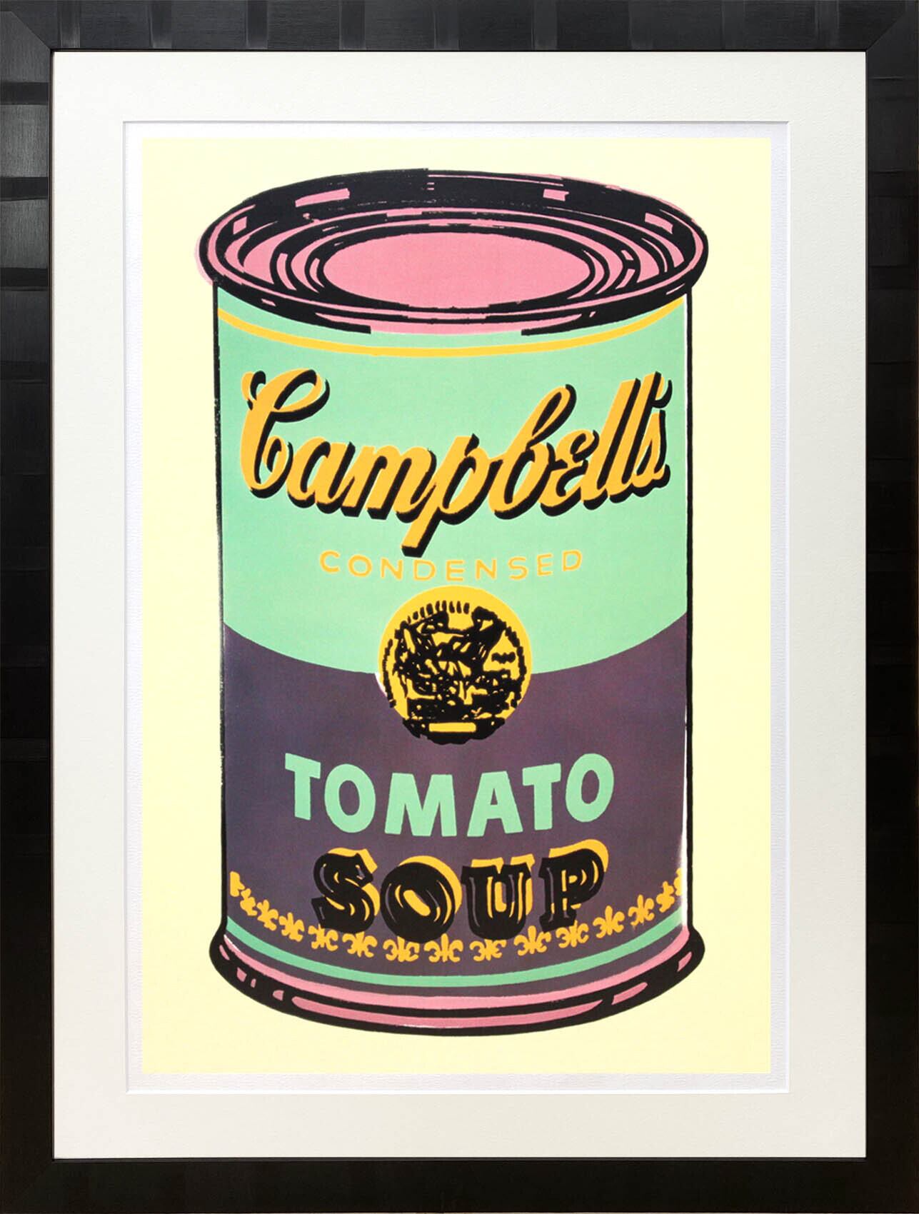 アンディ ウォーホル「キャンベル スープ(トマト/グリーン&パープル