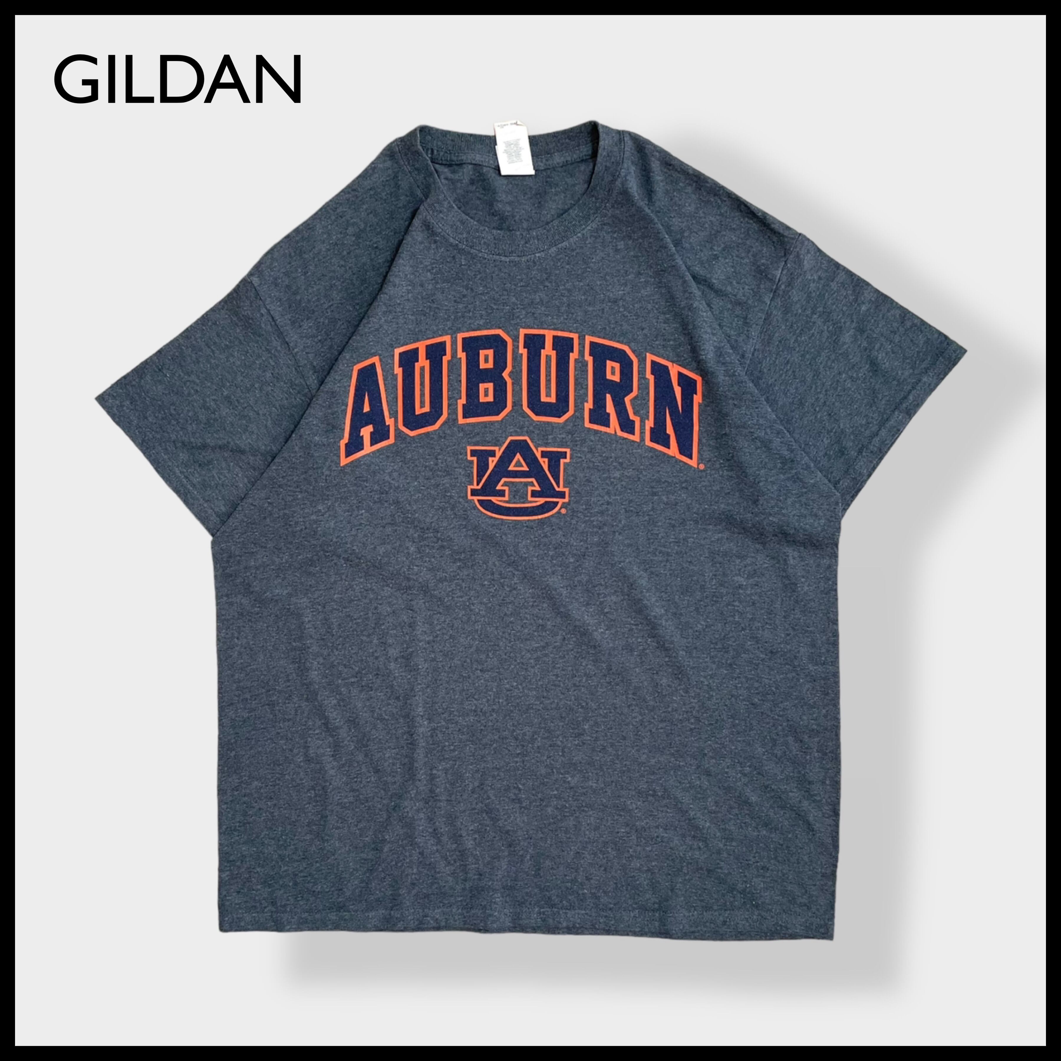 GILDAN】カレッジ ロゴ Tシャツ オーバーン大学 AUBURN UNIVERSITY