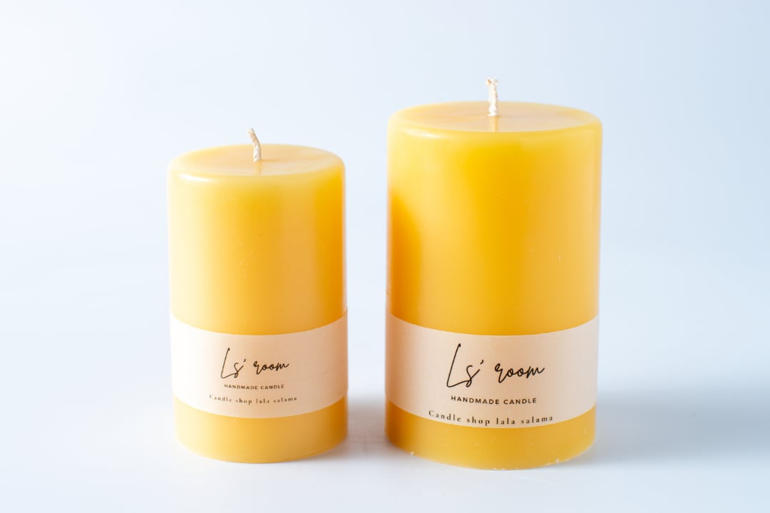 蜜蝋キャンドル【Lサイズ】1本 | Candle shop lala salama