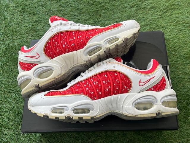 Supreme × NIKE AIR MAX TAILWIND Ⅳ / S WHITE AT3854-100 27cm 49533