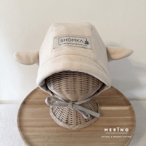 【即納】SHÓMKA / WOOL SHEEP BONNET 49cm