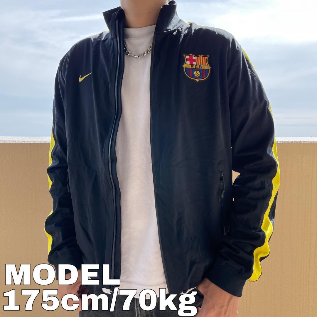 00s NIKE ナイキ バルセロナ ナイロントラックジャケット サッカーmarket_outer