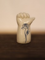 Ceramic Art Hand2　Painting / リングスタンド B