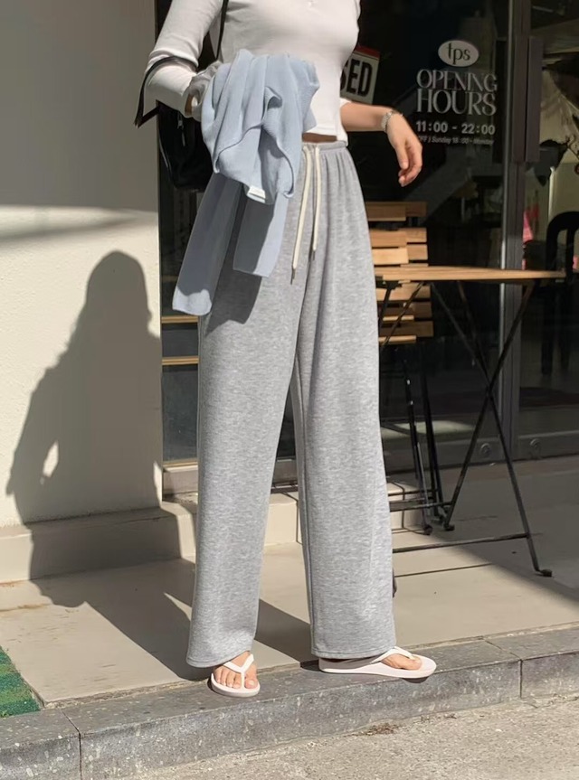 (予約) LITER / Lounge air straight pants
