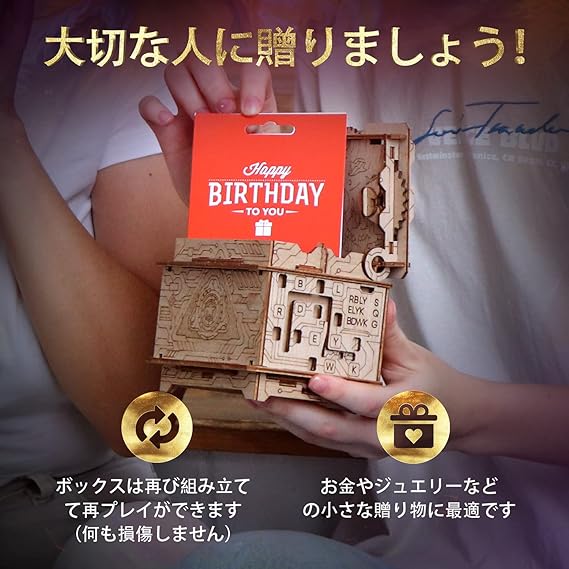 ESC WELT Orbital Box 3D パズル大人向け - 3-in-1 パズルボックス