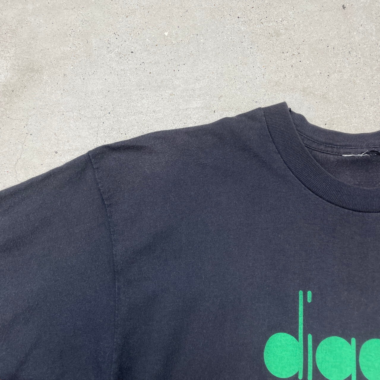 90年代 diadora ディアドラ SOCCER サッカー プリントTシャツ メンズ 