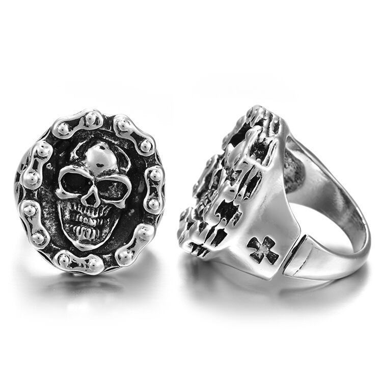 ドクロ リング 指輪 おしゃれ セクシー スカル 髑髏 指輪