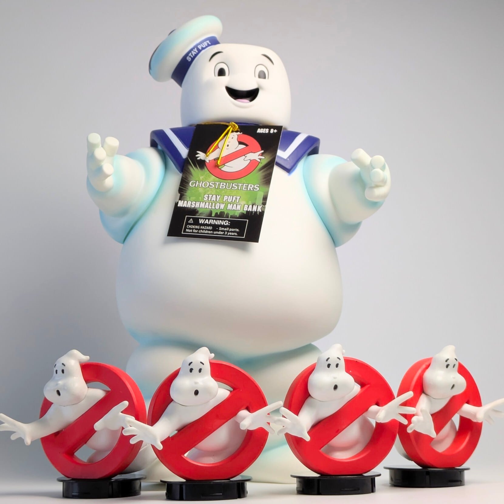 ☆DEADSTOCK2009〜☆【 Ghostbusters ( ゴーストバスターズ ) 】STAY PUFT MARSHMALLOW MAN BANK / マシュマロマン ソフビバンク  〚アメリカン雑貨 アメトイ〛