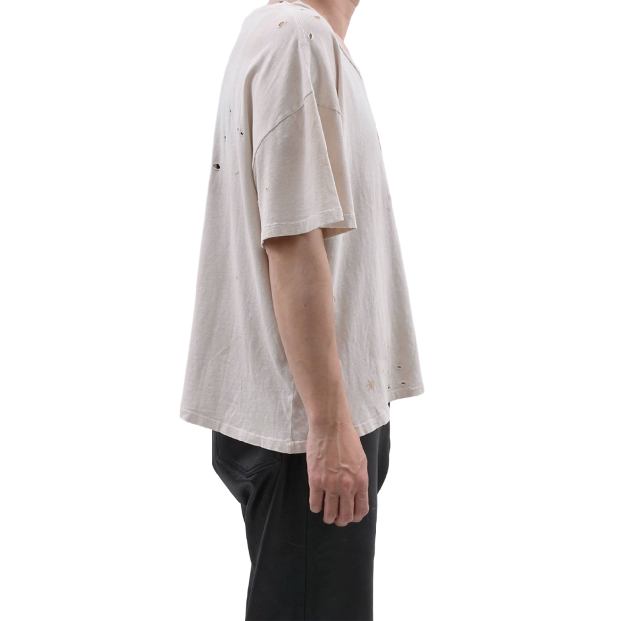 【Enfants Riches Déprimés】Teenage Snuff T-Shirt Army White - 2