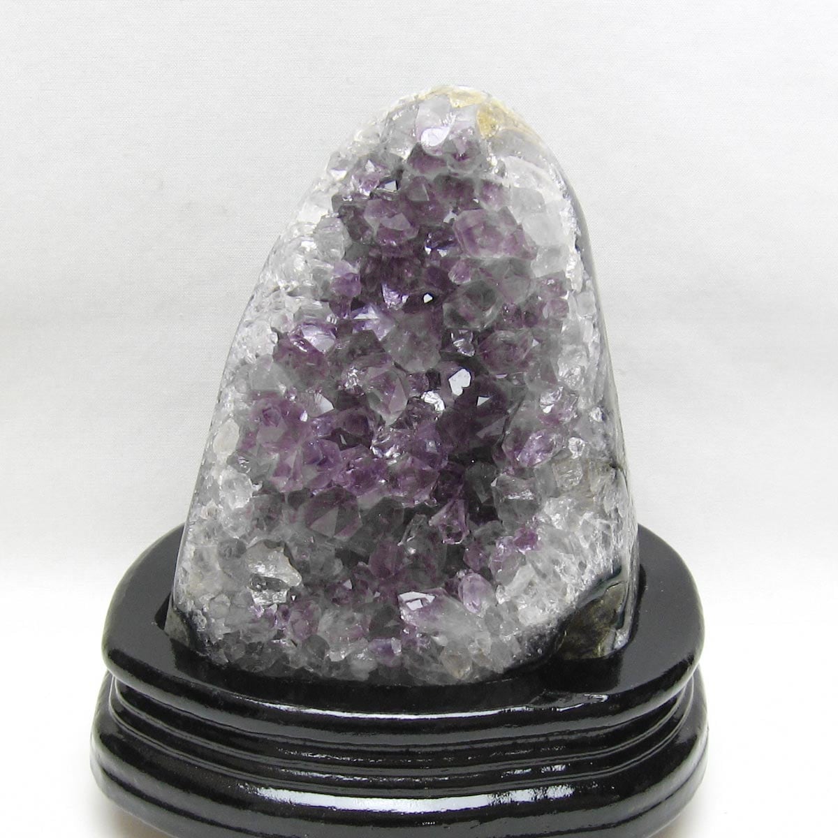 1.5Kg アメジスト クラスター ウルグアイ産 アメジスト 原石 amethyst 台座付属 一点物 182-8735