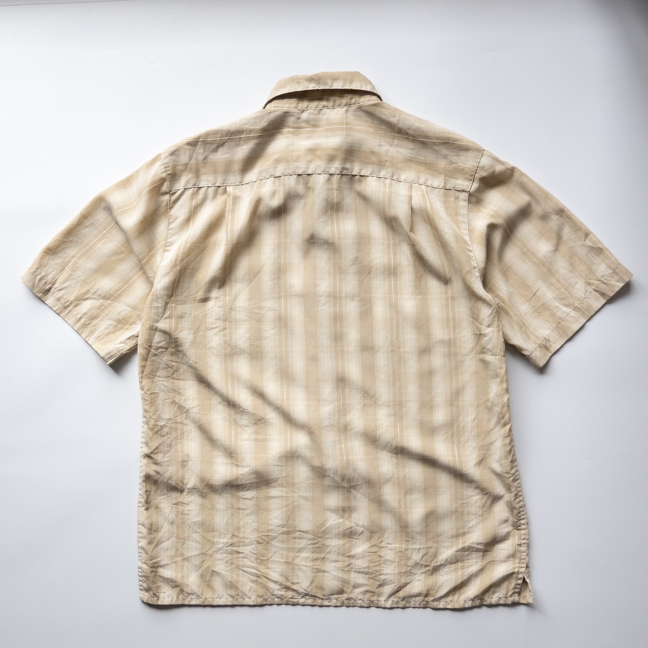 1990’s~ GEROGE sueded check shirt