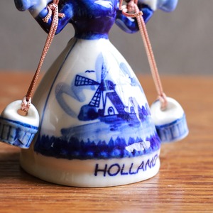 オランダから届いた、陶器の呼び鈴 1