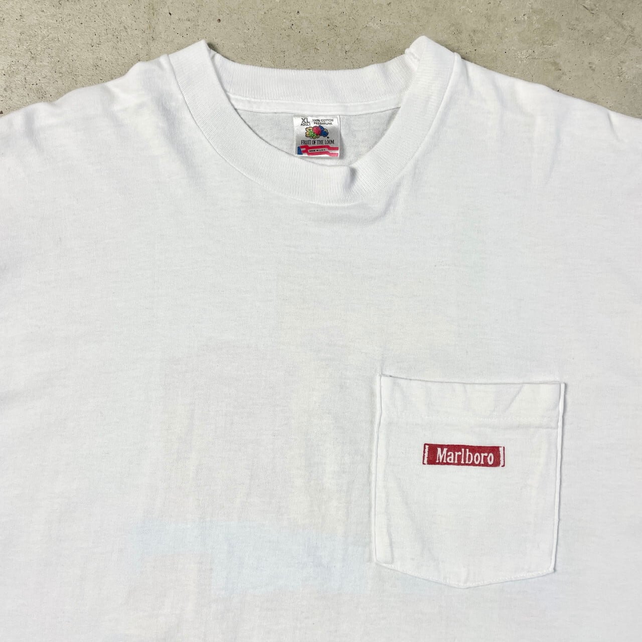 90s Marlboro マルボロ カウボーイ 企業ロゴ プリントTシャツ