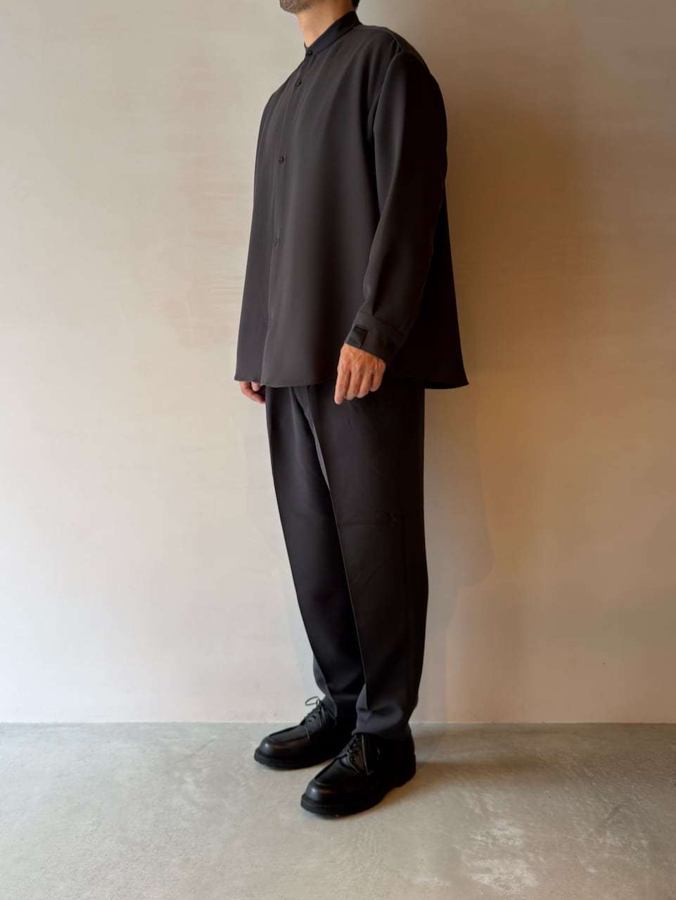 N.HOOLYWOOD BAND COLLAR SHIRT 2252-SH30-095 | HUMAN and THINGS