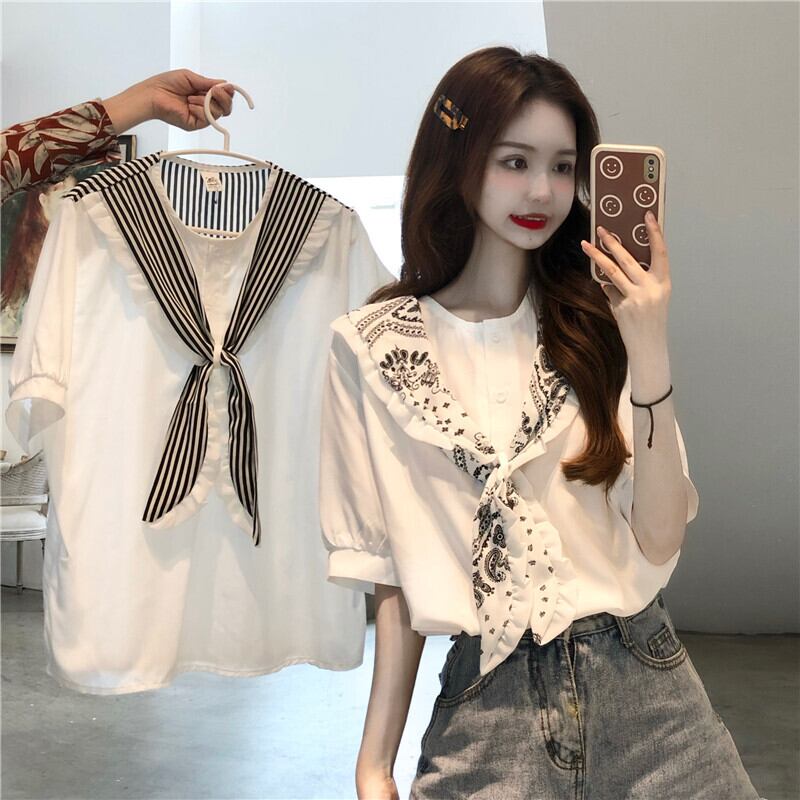 ルーズシャツ サマー薄手 夏物 1号婦人77661720333