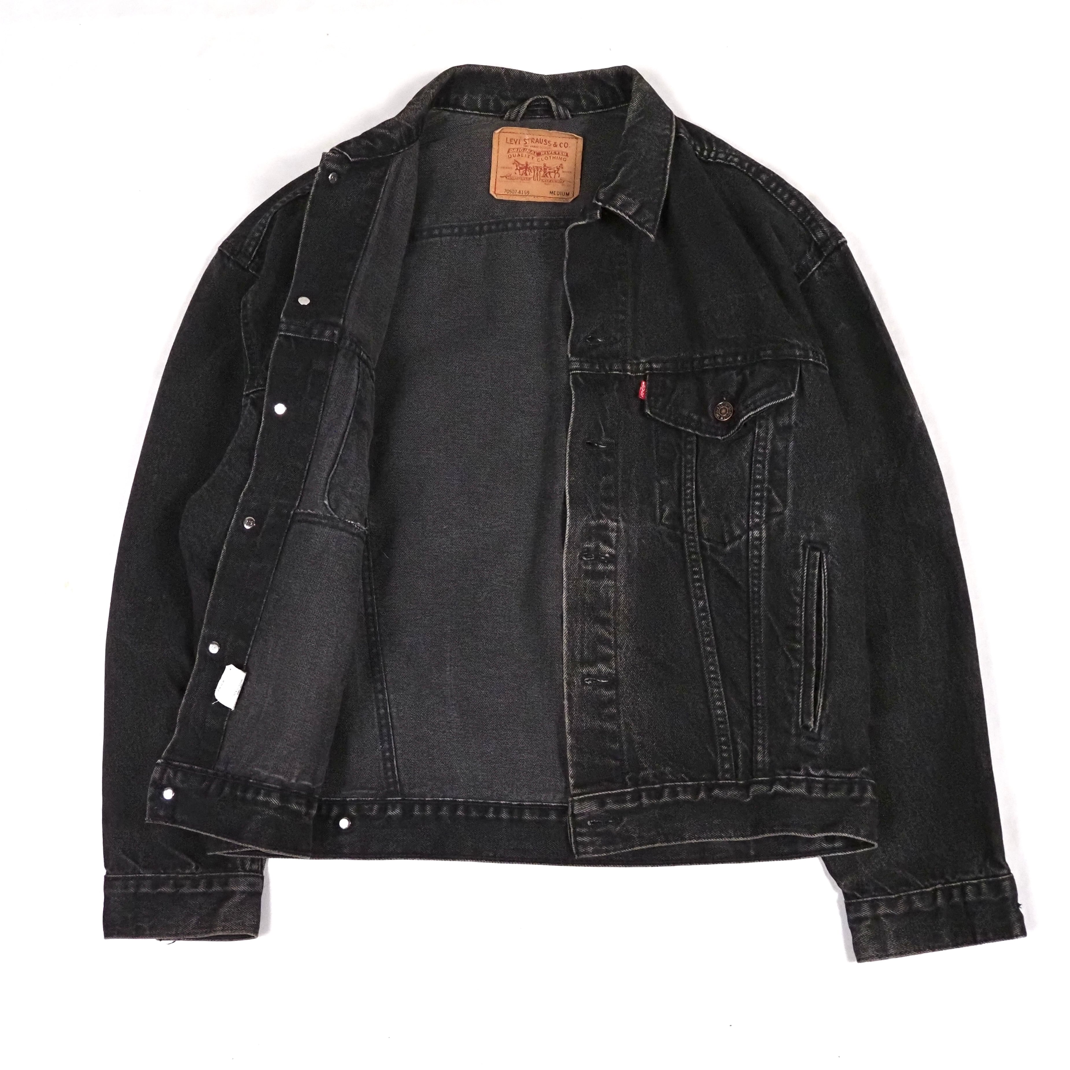 vintage 90s Levis 70507 4159 M ブラック 90's Levi's 70507-4159