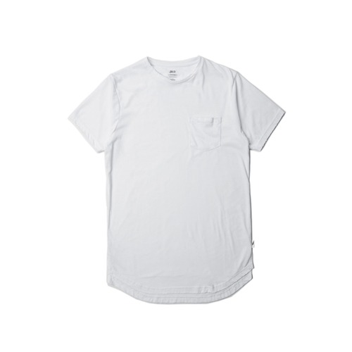 INDEX S/S POCKET TEE - WHITE