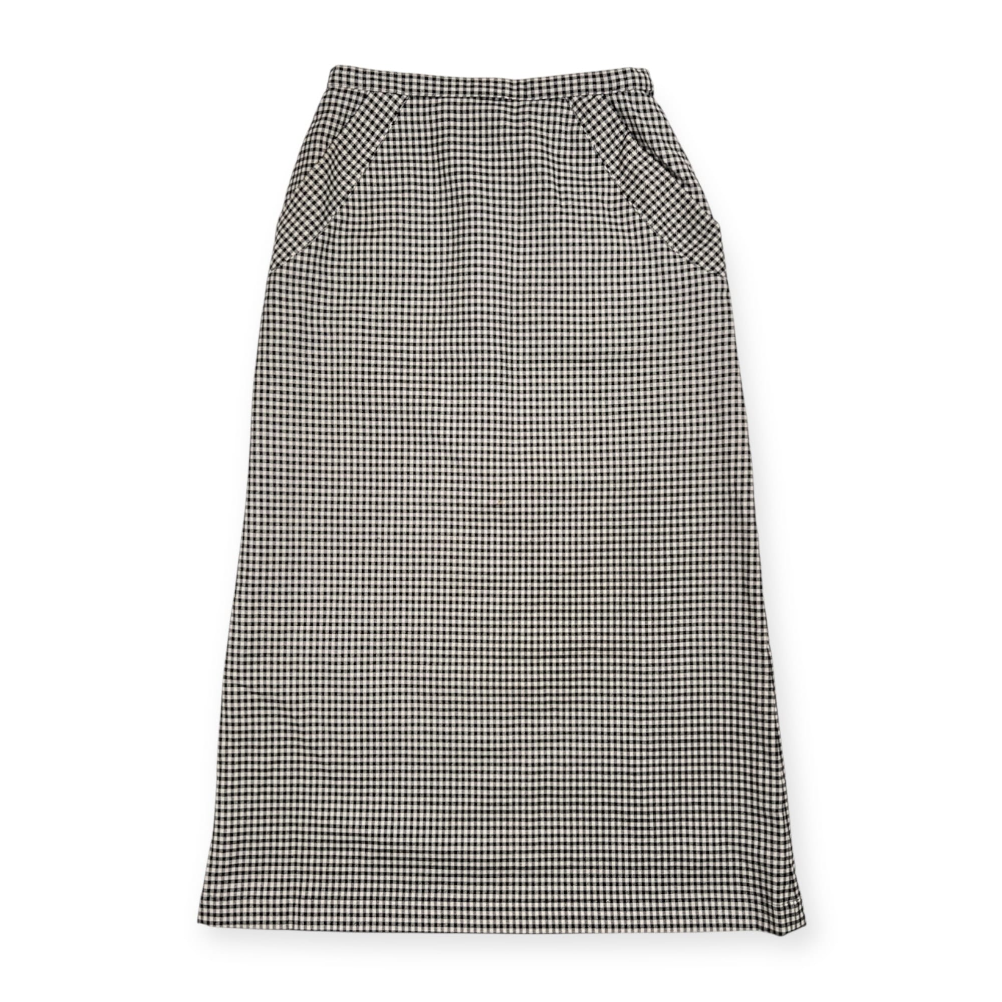 Baserange (ベースレンジ) LARVA SKIRT (BLUE CHECK) | PAY ID