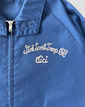 -Collegiate Pacific- Vintage 70s M Work Jacket