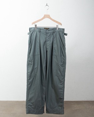 "USAF" baggy silhouette mechanic utility sateen trousers