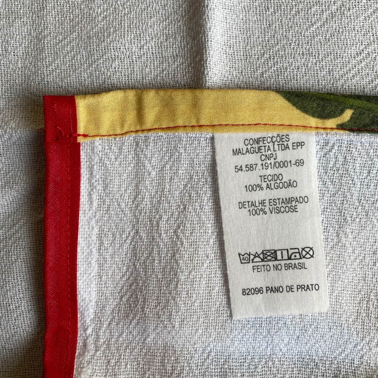 【MALAGUETA マラゲッタ】 PANO DE PRATO 布巾 ②