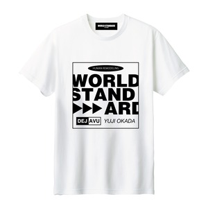 WORLD STANDARD/クルーネックプリントTシャツ/WSHT-025