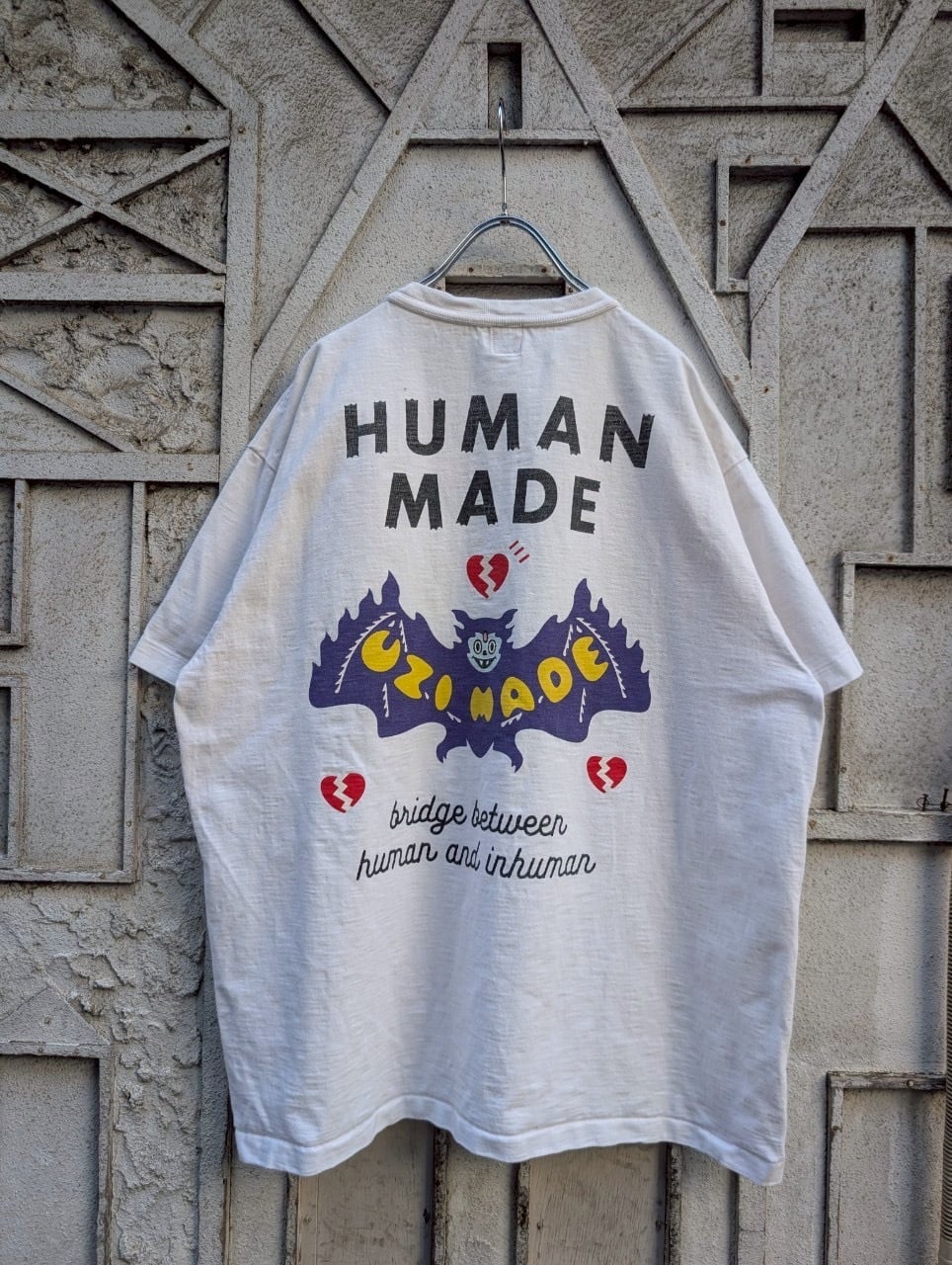 "HUMAN MADE × Lil Uzi Vert" print tee / made in JAPAN