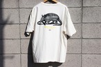 thugliminal  'BUILT to LAST'  white tee (半袖白Ｔシャツ）