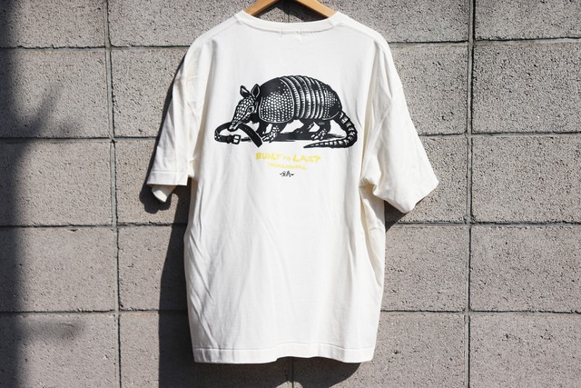 thugliminal  'BUILT to LAST'  black tee (半袖黒Ｔシャツ）