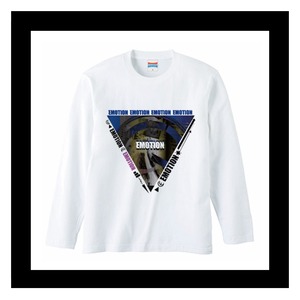 EMOTION ロング T shirt WHITE