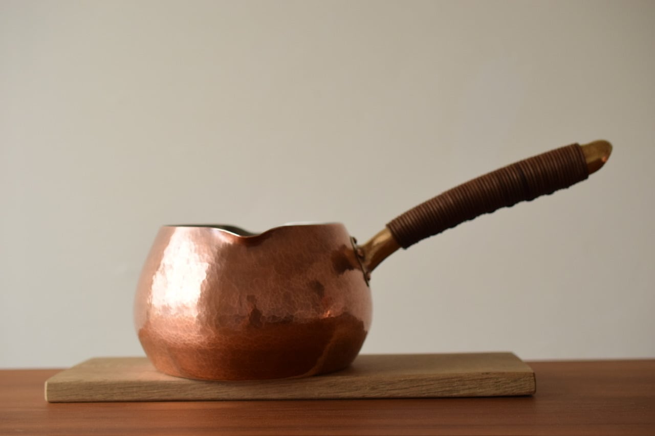 銅製ミルクパン(L) ※受注品 | yurisuke